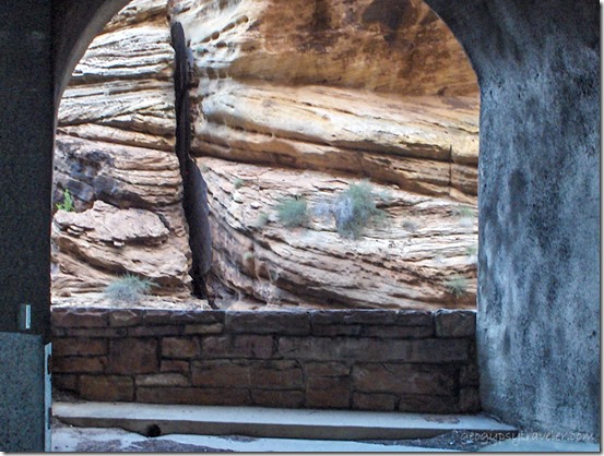 Hwy 9 East in the 1 mile tunnel Zion National Park Utah