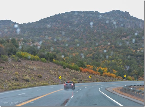 rain fall colors mt SR20 East Utah