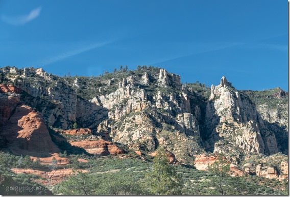 cliffs Oak Creek Canyon AZ
