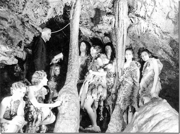 caveman wedding millers chapel Oregon Caves National Monument Oregon 1944 NPS archives