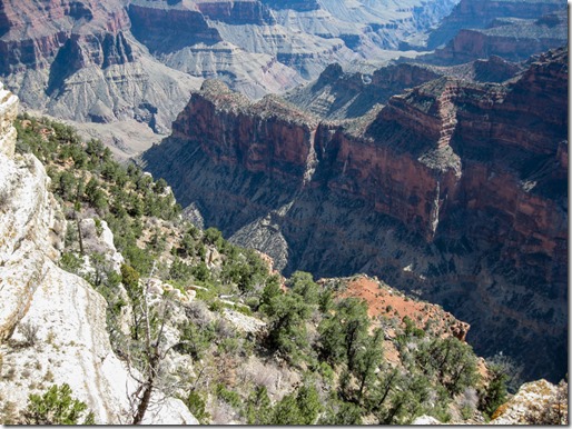 Trancept & Bright Angel Canyons North Rim Grand Canyon National Park Arizona