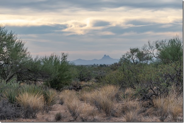 desert Vulture Pk sunrise clouds Cemetery Rd Congress Arizona