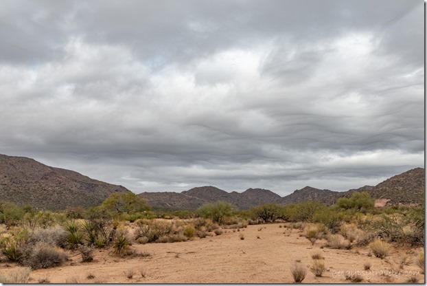 desert Date Crk Mts clouds Cemetery Rd Congress Arizona