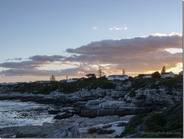 Sunset Walker Bay Hermanus Western Cape South Africa