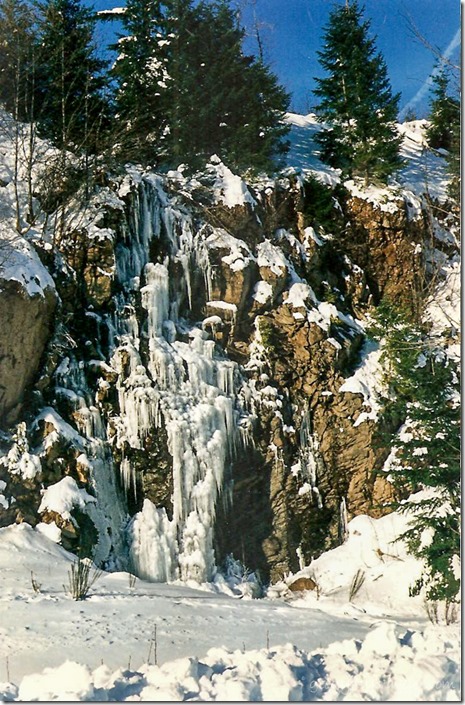 8-mile Falls FS90 Gifford Pinchot National Forest Washington Jan 1996
