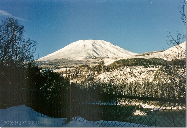 Mt St Helens southside Gifford Pinchot National Forest Washington Jan 1996