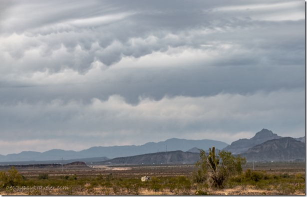 desert Belmont Mts mammatus clouds Saddle Mt BLM Tonopah Arizona
