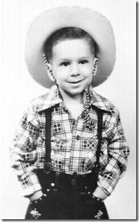 Hal Olmsted 2 years old 1949