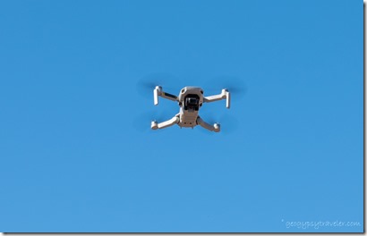 drone in sky BLM Palm Canyon Rd Kofa National Wildlife Refuge Arizona