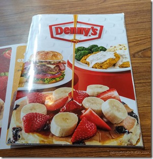 Denny's menu Yuma AZ