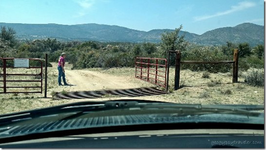 Gaelyn gate Skull Valley AZ