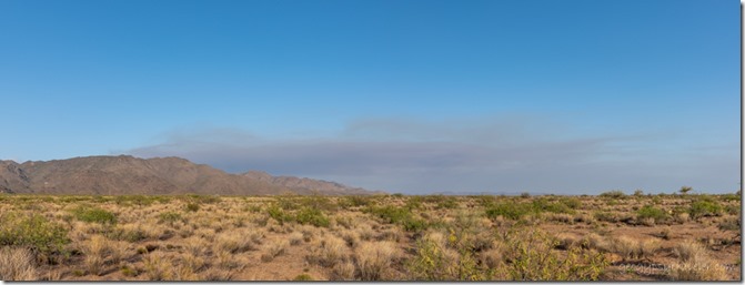 desert Weaver Mts Crooks fire smoke Stanton Rd Congress AZ