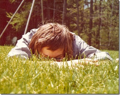 Gaelyn at White Pines State Park IL by Ed Hoffmann May 1974