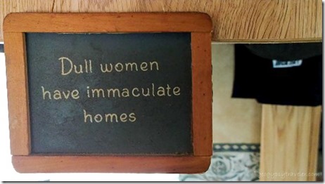 Dull women sign