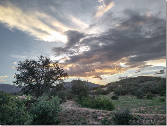 sunset Skull Valley AZ