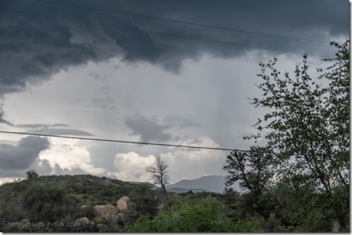 timed storm view E Skull Valley AZ