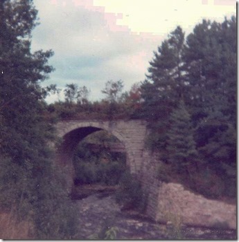 Oldest keystone bridge in USA Bessemer MI