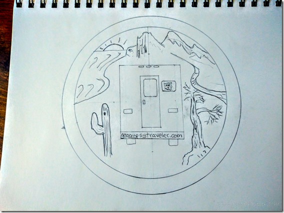 logo idea drawing