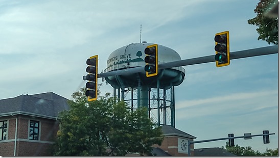 water tower Downers Grove IL