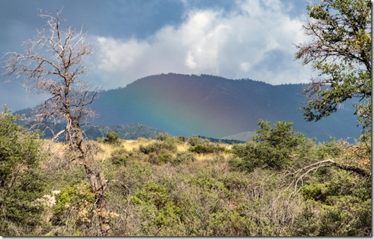 rainbow Bradshaw Mts Skull Valley AZ
