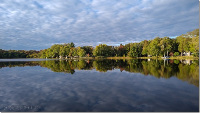 reflections Brandywine Lake Gobles Michigan