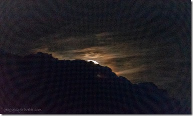 full moon rising clouds Mohawk Mts Owl AZ