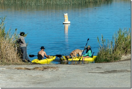 people dogs kayaks Mittry Lake Yuma AZ