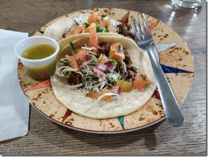 lunch Tacos el Tarasco Ajo AZ