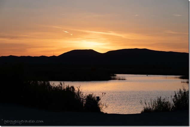sunset Mittry Lake Yuma AZ