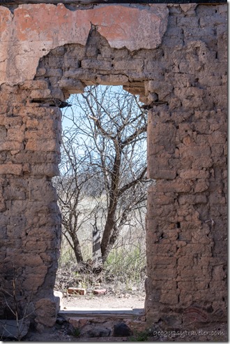 window Cruze ranch ruins Arivaca Crk trl BANWR AZ