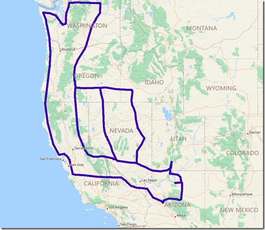 Possible summer 2023 route