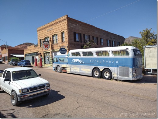 Strayhound bus Lowell Dist Bisbee AZ