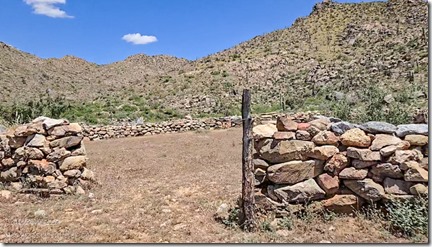 opening donkey corral Date Creek Mts Congress AZ