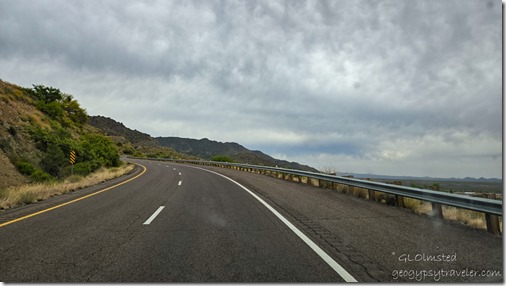 clouds Yarnell Hill SR89 N AZ